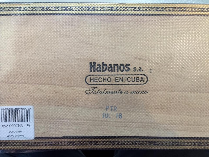 Cigar Sancho Panza Belicoso 1