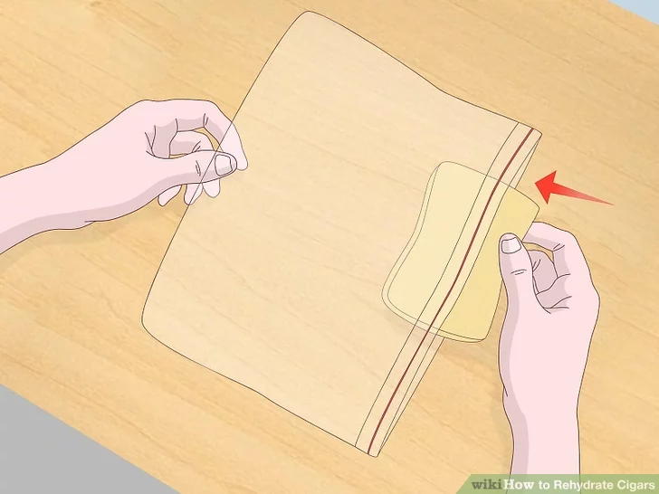 Rehydrate Cigars Step 6